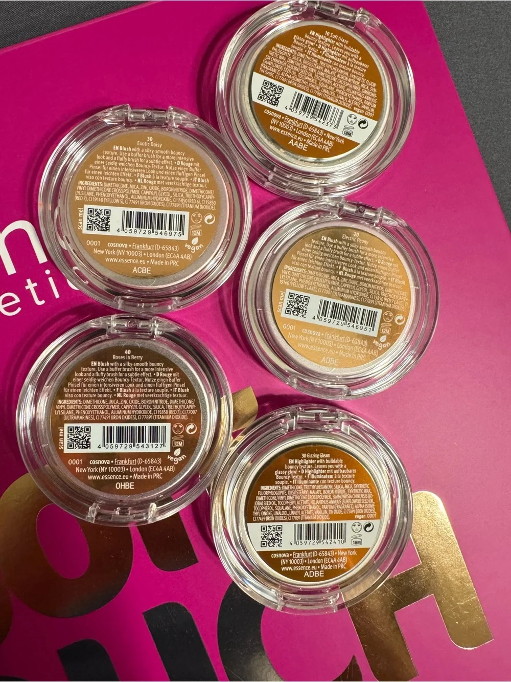Essence makeup bundle ALL NEW (bundle of makeup)